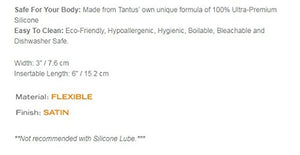 Tantus Plunge Paddle Onyx