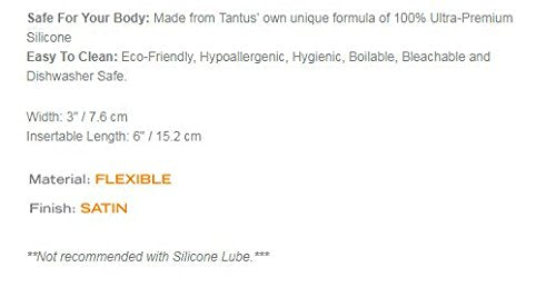 Tantus Plunge Paddle Onyx