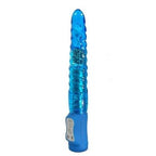 Golden Triangle Twist And Shout Waterproof Vibrator, Blue
