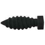 Tom Of Finland Screw U Anal Plug, Black, (Tf1372)