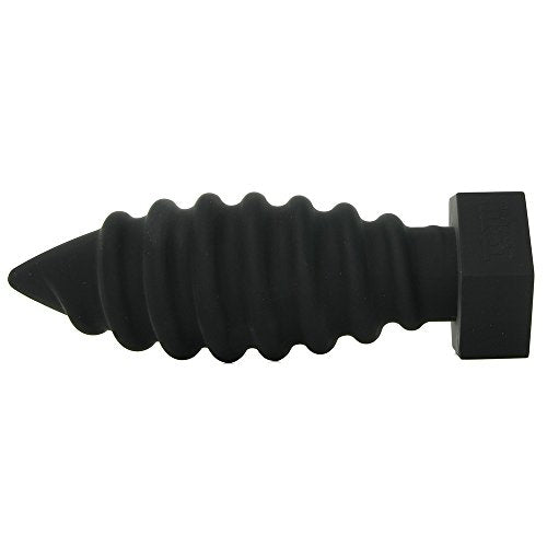 Tom Of Finland Screw U Anal Plug, Black, (Tf1372)