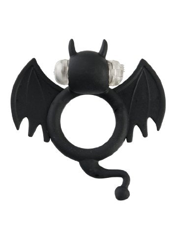 Shot Toys Badbat Silicone Cock Ring, Black