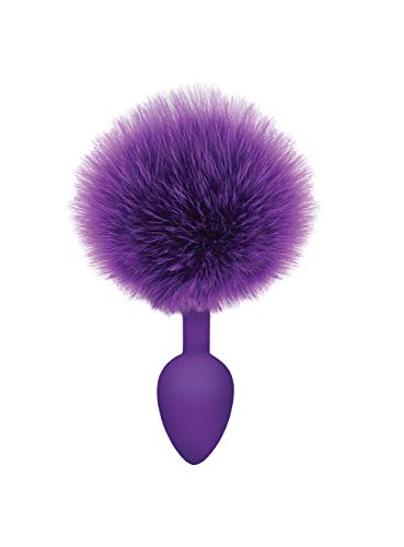 The 9&quot;S Cottontail Butt Plug Purple