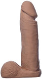 Doc Johnson Vac-U-Lock - The Realistic Cock - Ultraskyn - 8 Inch - F-Machine And Vac-U-Lock Harness Compatible Dildo - Caramel