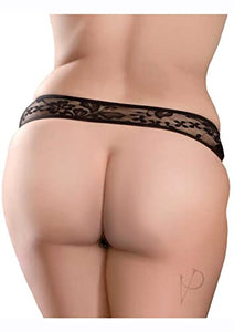 Hookup Crotchless Pleasure Pearl Bk Xl-X