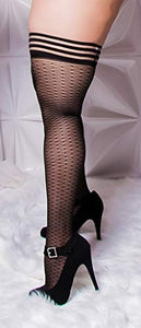 Kixies Bethanne Honeycomb Black Size C