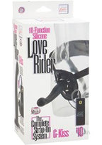 California Exotic Novelties 10-Function Silicone Love Rider G-Kiss, Black
