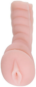 California Exotic Novelties Apollo Replacement Sleeve Alpha Sleeve 2 Vagina, Ivory