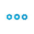 Renegade Chubbies Super Stretch C-Rings In Blue (Set Of 3)