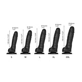Strap-On-Me Slid Skin Real Dildo Xl Bk