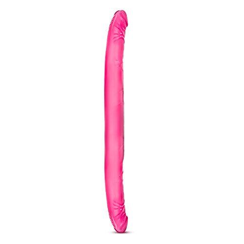 B Yours - 16In Double Dildo - Pink