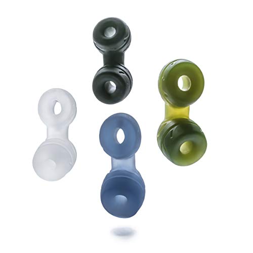 Perfect Fit Cock And Ball Cock Ring And Ball Stretcher, Silaskin(Tm), Stretchy, Comfortable, Snug Fit, Clear