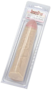 California Exotics Veined Chubby Dildo, Ivory, 8.5 Inches