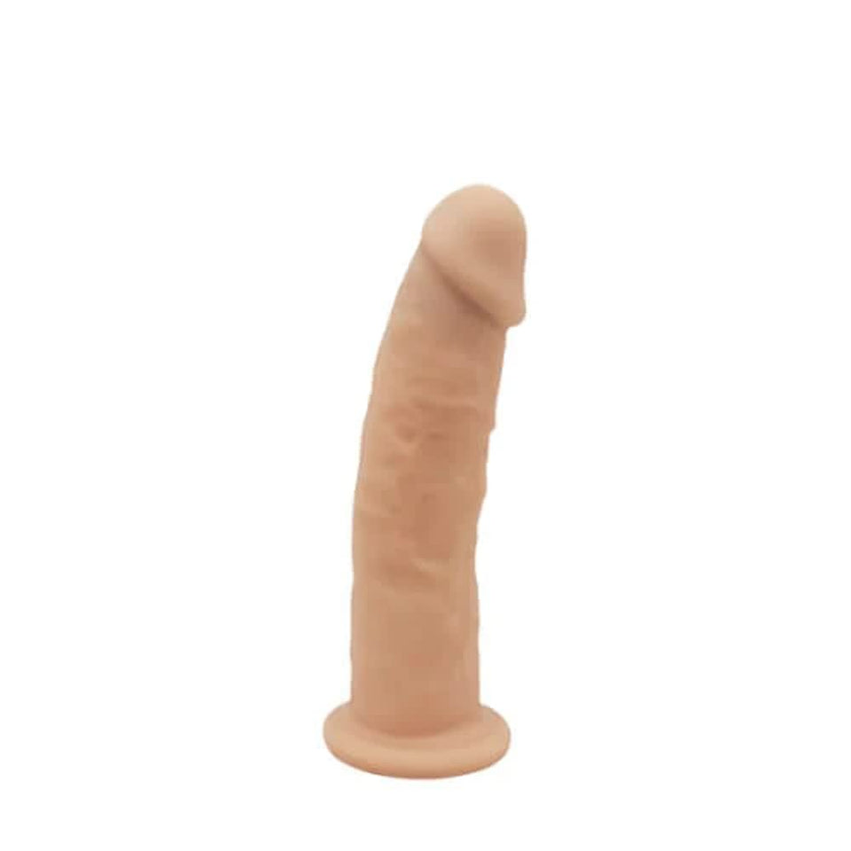 Silexd 6 Inch Realistic Silicone Dual Density Dildo With Suction Cup