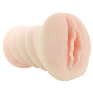 Adam & Eve Juicy Lucy Self Lubricating Stroker - Beige