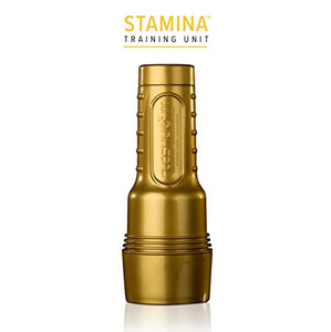 Fleshlight Stamina Training Unit | Men'S Performance Enhancement | Gold Masturbator