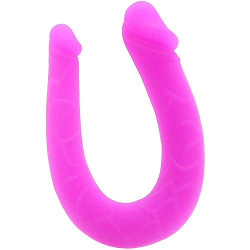 Silicone Double Dong Ac/Dc Dong - Pink