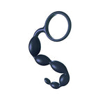 Vedo Quake Flexible Silicone Anal Bead Chain With Easy Safe Removal Ring Waterproof Body Safe