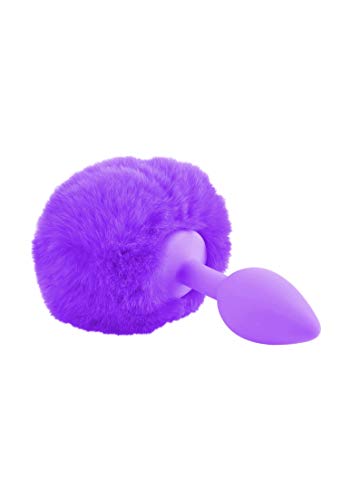 Pipedream Products Neon Bunny Tail, Purple, 1.5 Lb