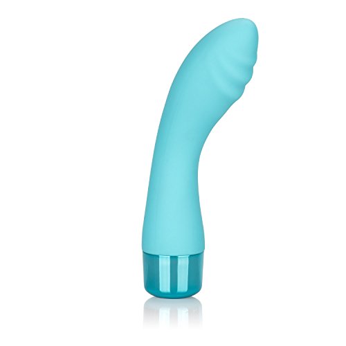 Calexotics Eden Ripple     10 Function Waterproof Silicone Vibrator     Adult Sex Toys For Couples - G Spot Massager     Blue