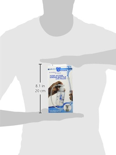 Cleanstream Pump Action Enema Bottle W/ Nozzle 300Ml