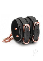 Bondage Couture - Ankle Cuffs - Black