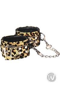 Extreme Pure Gold - Leopard Cuffs, Gold
