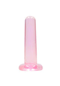RealRock CC 5in Straight Dildo WSuct Pnk REA108PNK