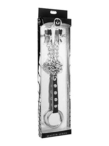 Penitentiary Nipple Clamps And Cockring Set