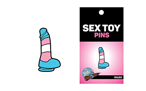 Sex Toy Pin Trans Flag Dildo