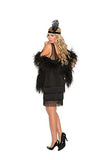 Elegant Moments Em-99051X Flapper - 2 Pc. Costume Black / 3X/4X