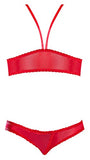 Ms Risque Business Bra & Panty Red Lx