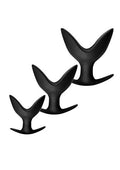 Master Series 3 Piece Silicone Anal Anchor Set