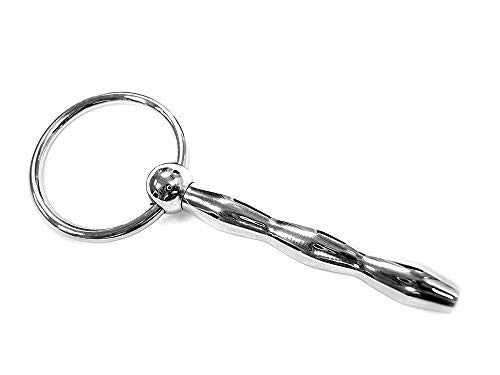 Rouge Ss Ribbed Urethral Probe
