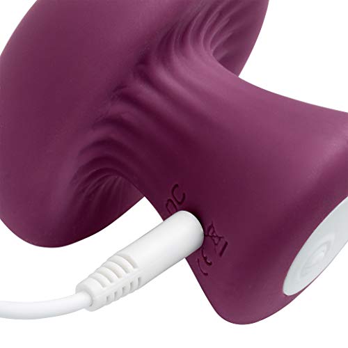 Cloud 9 Novelties Premium Health & Wellness Personal Massager 9 Vibration Modes, Plum