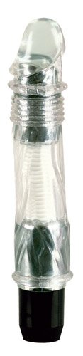 California Exotics Ez Bend Slims Ridged Penis, 6.5''