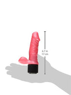 Golden Triangle Pearl Shine With Balls 5.5 Inch Waterproof, Pink