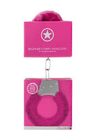 Ouch! Beginner'S Handcuffs Furry - Pink