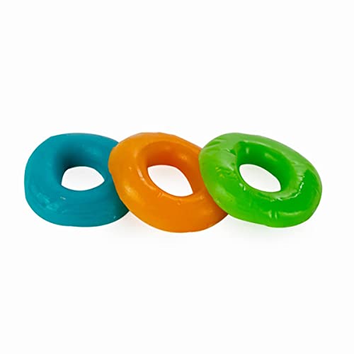Gummy Ball Bands- 3Pk. Assor Colors/Flav