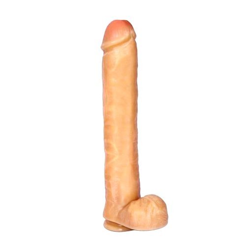 Hung Rider Torpedo Super Dildo, Beige, X-Large