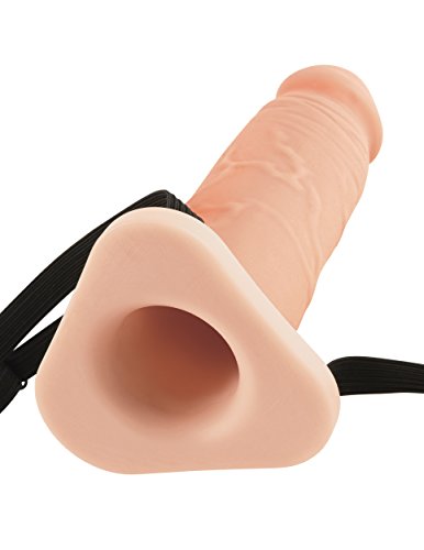 Fx - 8In Silicone Hollow Ext Flesh