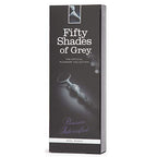 Fifty Shades Of Grey Pleasure Intensified Black Silicone Anal Beads - Graduated Size - 7.5 Inch