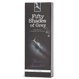 Fifty Shades Of Grey Pleasure Intensified Black Silicone Anal Beads - Graduated Size - 7.5 Inch