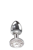 Adam & Eve Clear Gem Anal Plug Medium