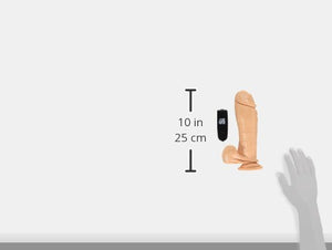 (Wd) Thick Series Cock W Balls Egg 10 Vanilla &quot;