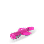 Adam & Eve Eve?? Triple Pleasure Rabbit Vibrator, Pink | 10??Long, 5??Insertable X 1??Wide | Waterproof Silicone G Spot Vibrator, Clitoral Stimulator And Butt Plug In One | Multiple Vibration Modes