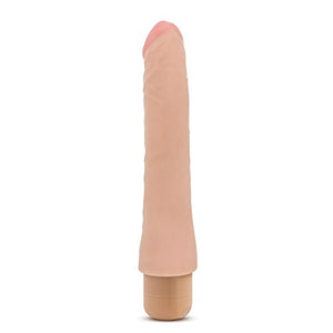 X5 Plus Mambo Vibe - 9 Inch Long Realistic Multi Speed Vibrating Dildo - Lifelike Vibrator - Soft Flexible Dildo - Realistic Feel Vibrator (Beige)