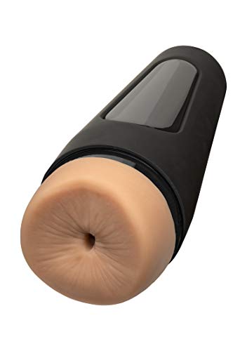 Doc Johnson Man Squeeze, Randy, Squeeze Plate For Precise Pressure, Male Masturbator, Vanilla
