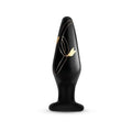 (Wd) Secret Kisses 4.5In Glass Black & Gold