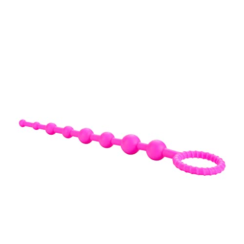 California Exotic Novelties Booty Call X 10 Beads, Pink, 0.07 Pound